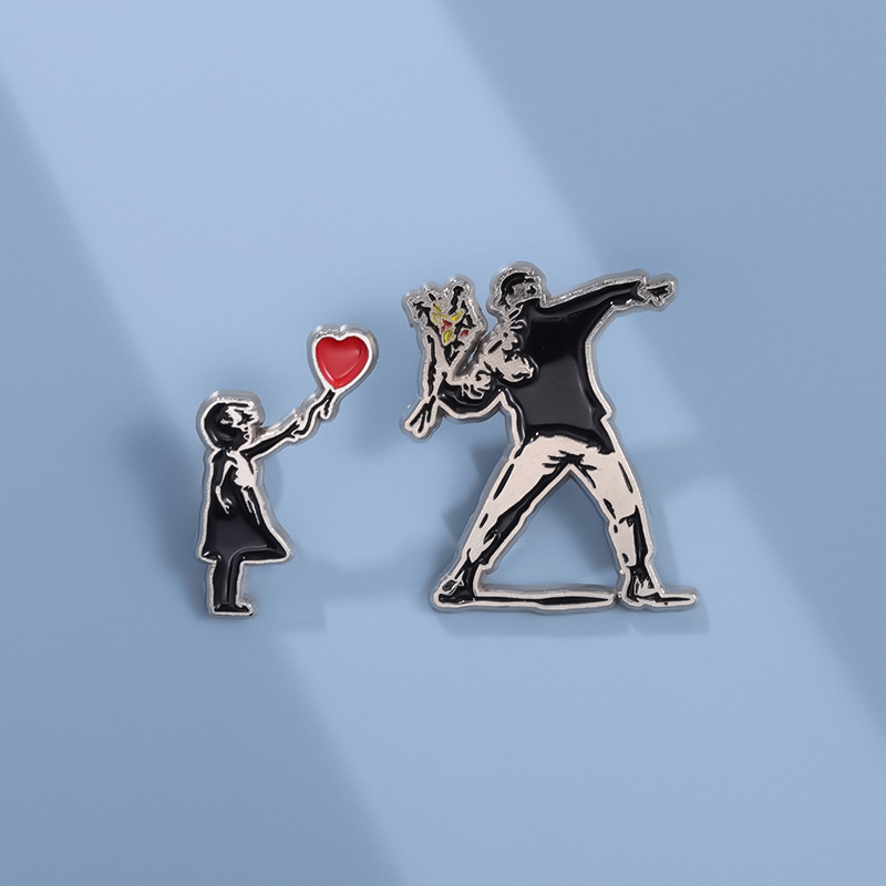 Sewing Labels - 5 Styles Sculpture Enamel Pins Custom