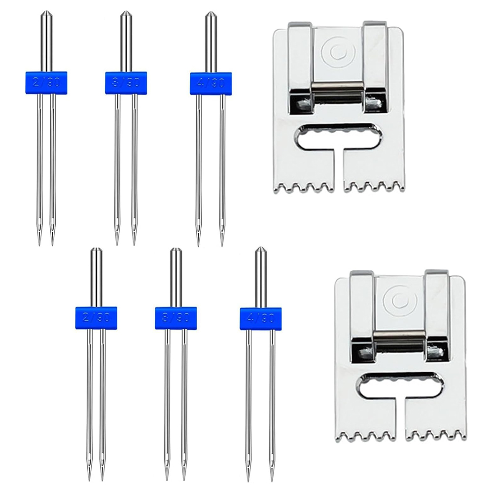 Twin Needle Stretch - 6PCS Twin Needle Double Needle with