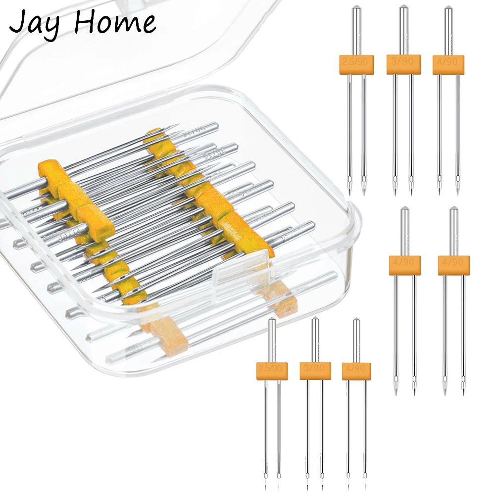 Twin Needle Stretch - 4-10PCS Sewing Machine Twin Needles Double