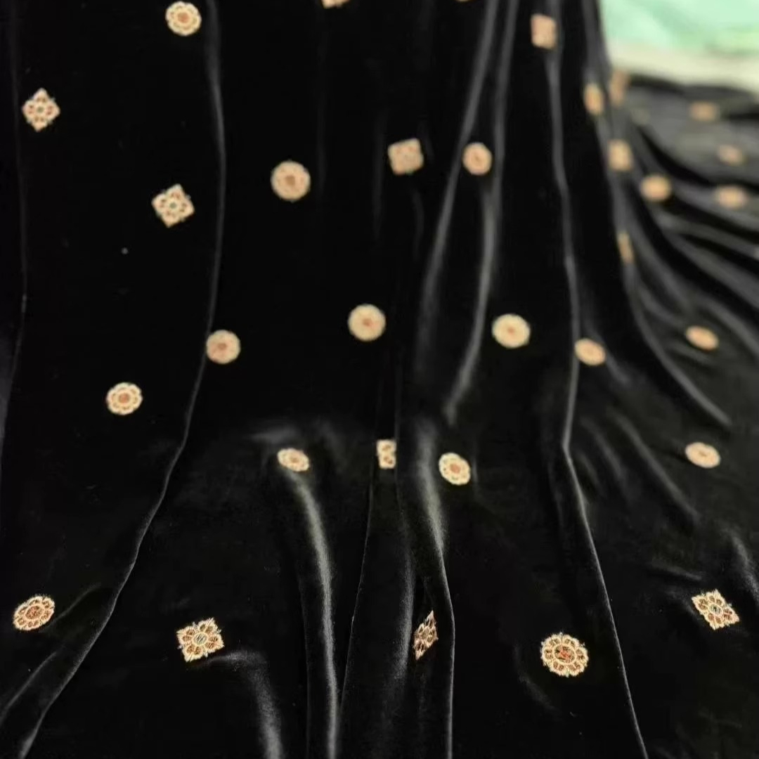 135CM Wide Black Green Embroid - огляд і ціна Sewing Jackets