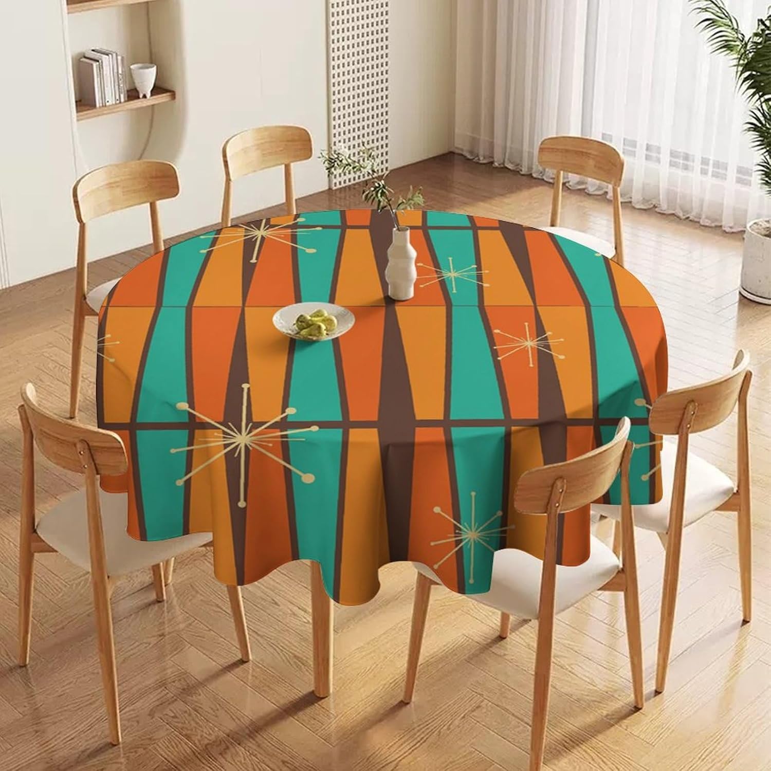 Mid Century Modern Orange Yell - огляд і ціна Century Textile & Sewing Supply By Owner