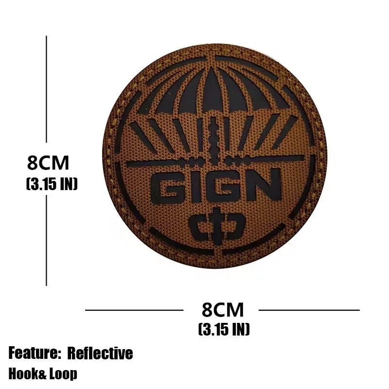 France GIGN Tactical Patches L - огляд і ціна Sewing Jackets