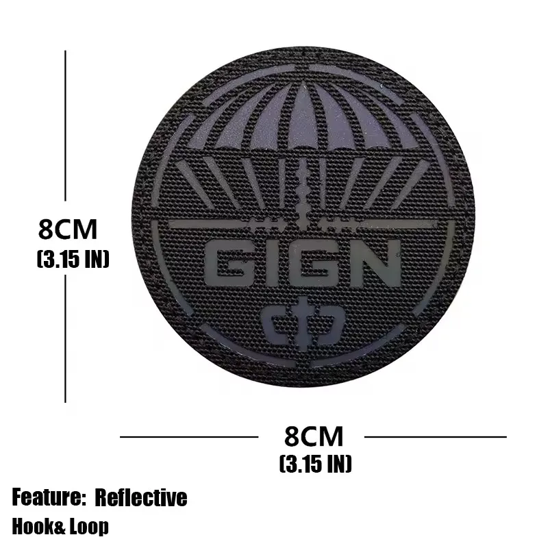 France GIGN Tactical Patches L - огляд і ціна Sewing Jackets