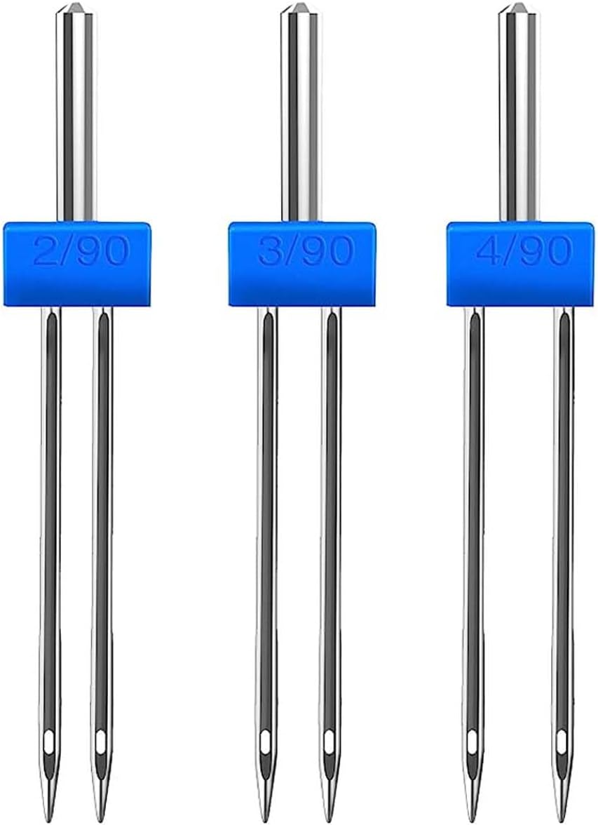 9PCS Sewing Machine Needles Do - огляд і ціна Twin Needle Stretch