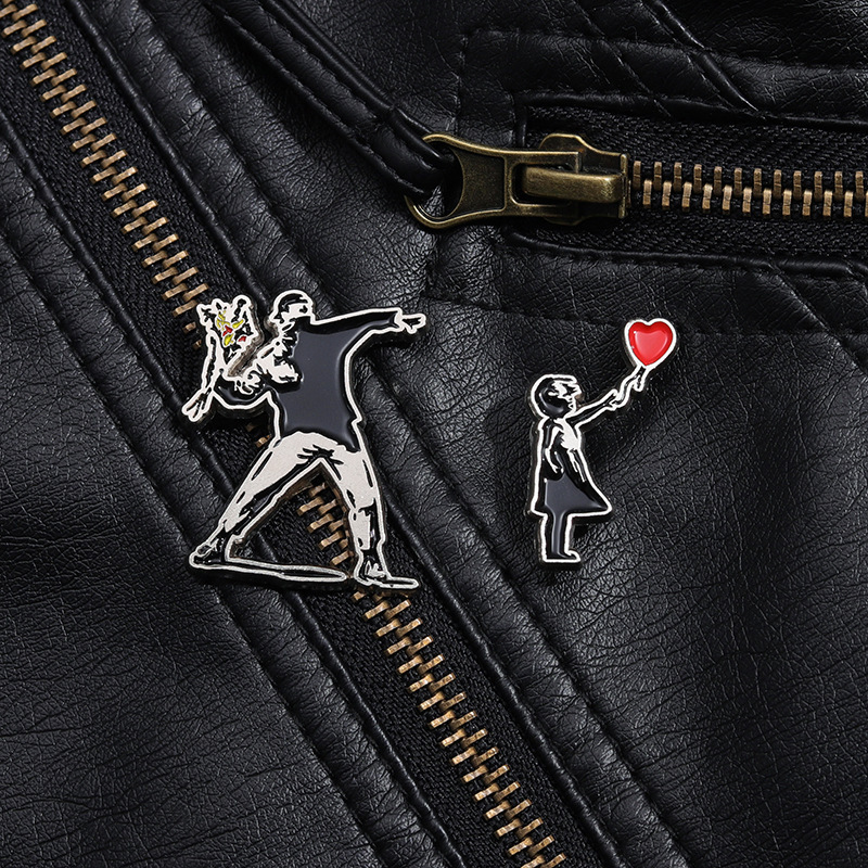 5 Styles Sculpture Enamel Pins - огляд і ціна Sewing Labels