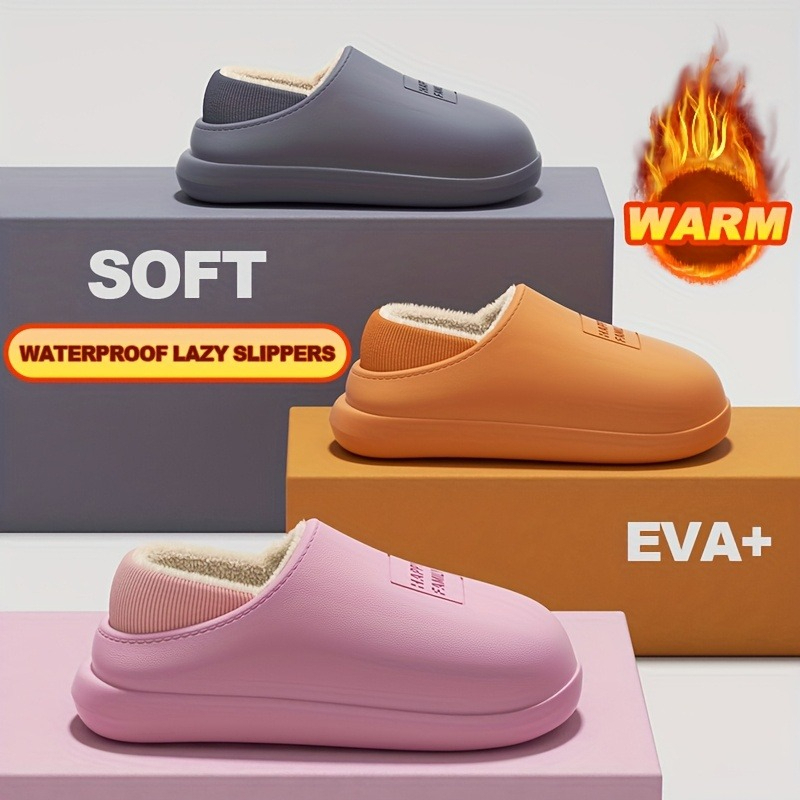 Winter EVA Warm Slippers Men W - огляд і ціна Sewing House