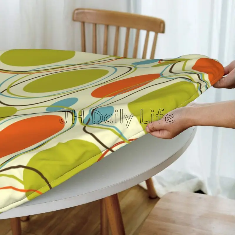 1950s Retro Yellow Abstract Mi - огляд і ціна Century Textile & Sewing Supply By Owner