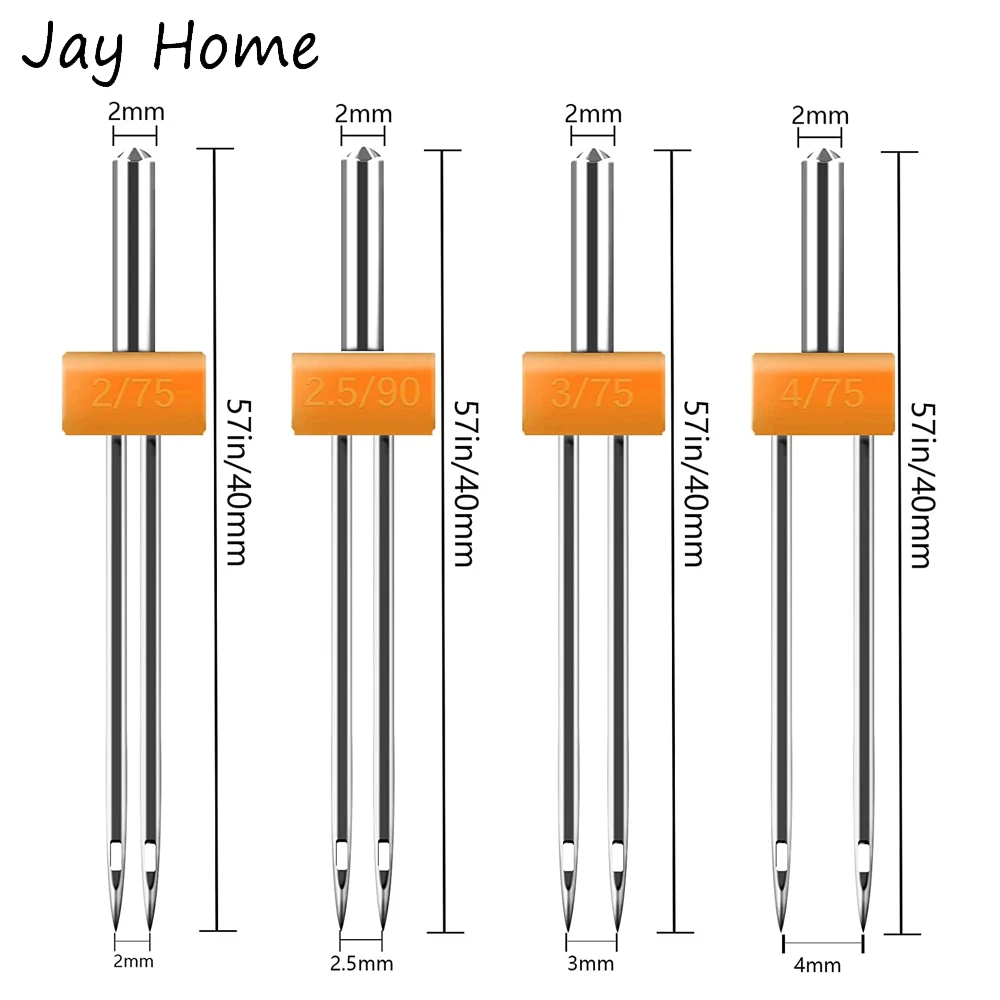 10PCS Sewing Machine Twin Need - огляд і ціна Twin Needle Stretch
