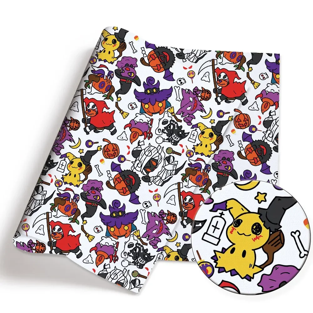 Pokemon Cartoon Fabric140*50cm - огляд і ціна Sewing Production