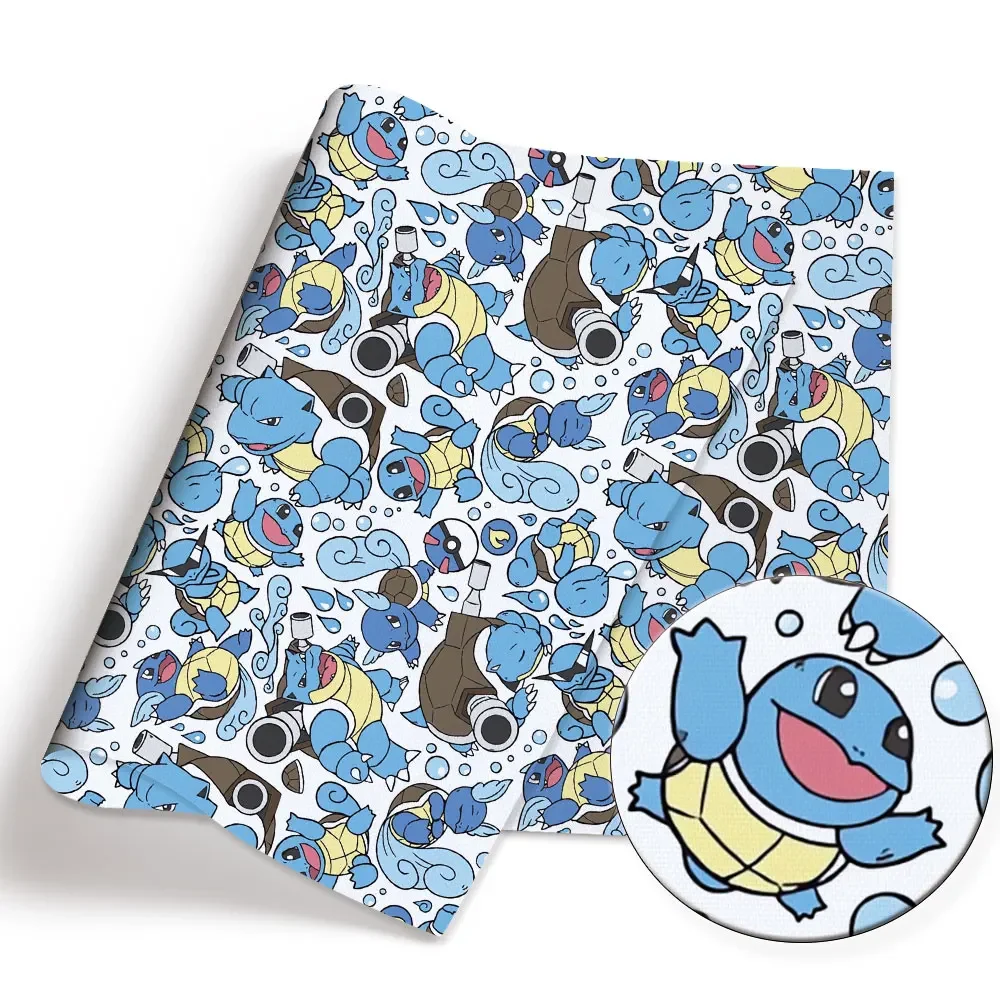 Pokemon Cartoon Fabric140*50cm - огляд і ціна Sewing Production