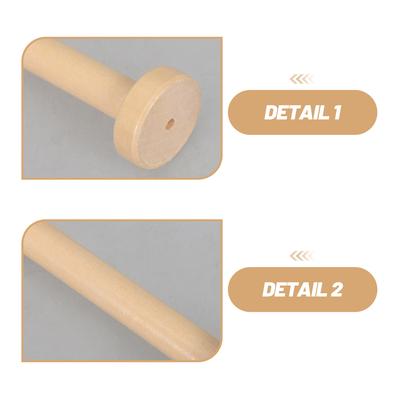 5Pcs Wooden Spools Natural Vin - огляд і ціна Sewing And Textile