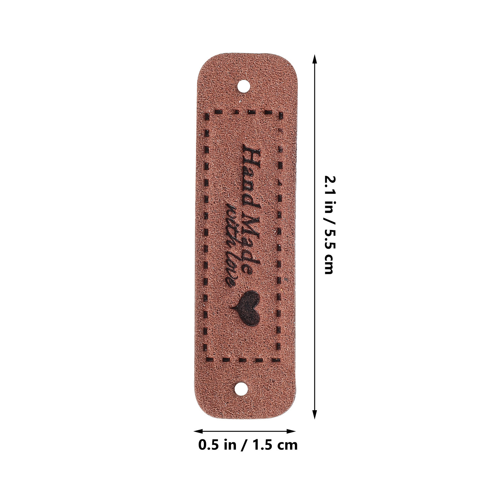 60Pcs Handmade Labels Embossed - огляд і ціна Sewing Labels