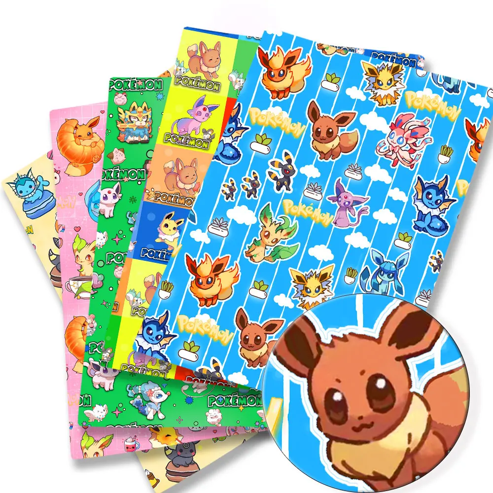 Pokemon Cartoon Fabric140*50cm - огляд і ціна Sewing Production