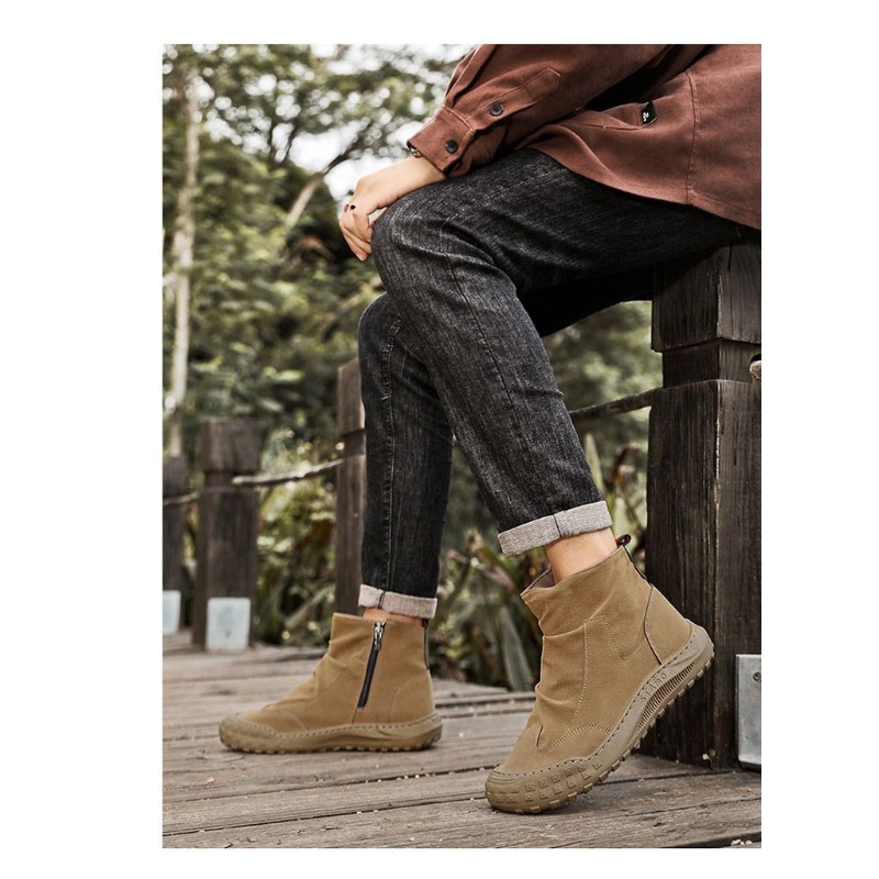 Men's High-Top Hiking Shoes fo - огляд і ціна Sewing Nylon