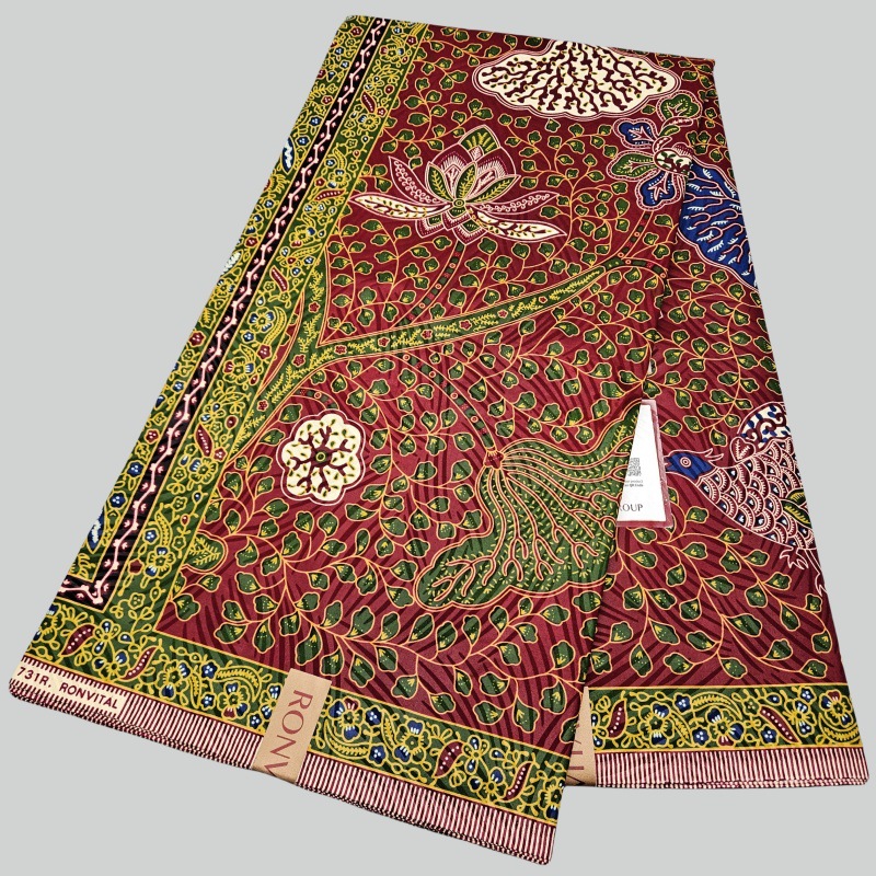 46Inch * 6Yards Green Leaves P - огляд і ціна Sewing Batik Fabric