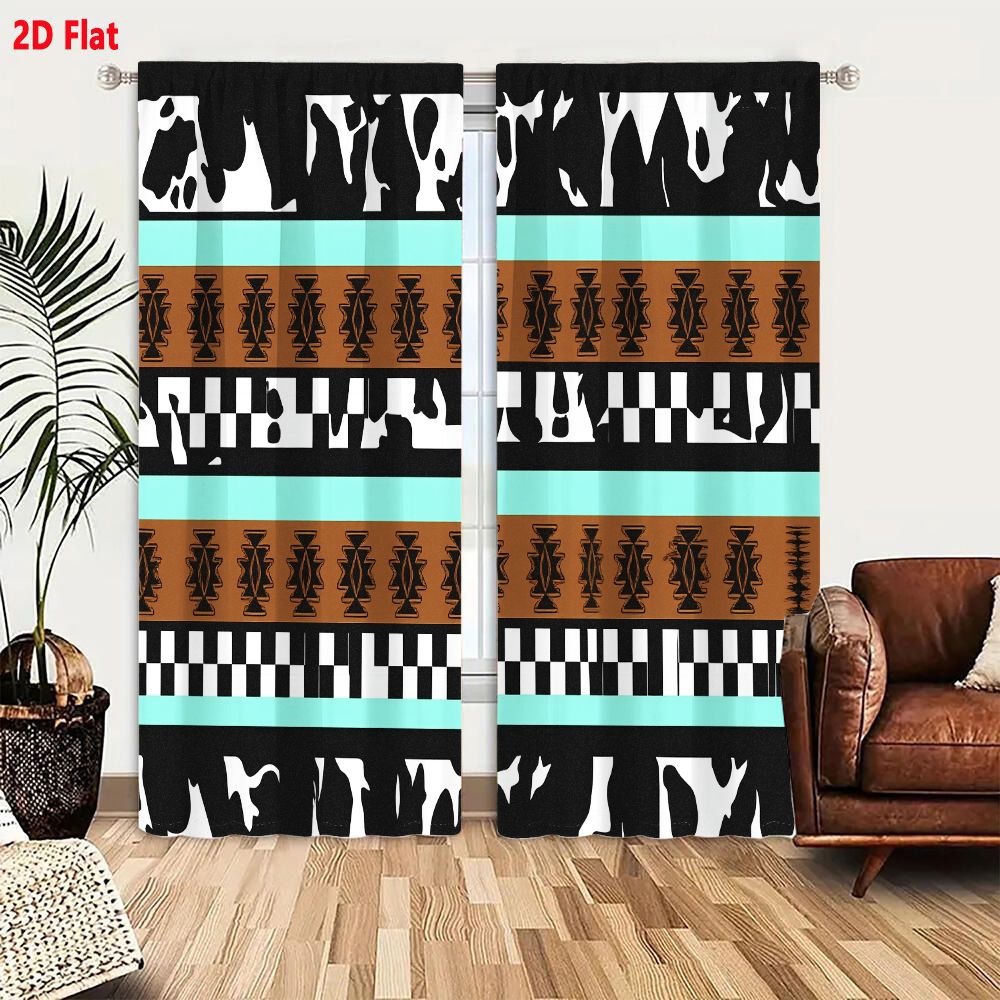 2Pcs Curtains 2D Flat Geometri - огляд і ціна Century Textile & Sewing Supply By Owner