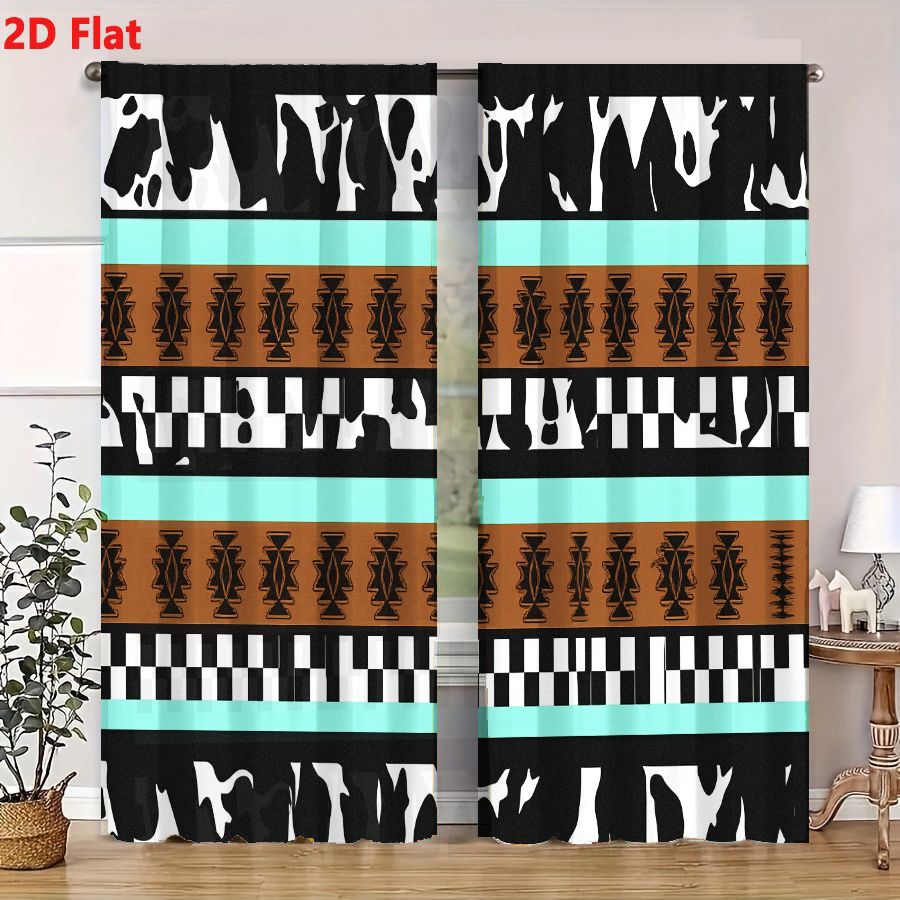 2Pcs Curtains 2D Flat Geometri - огляд і ціна Century Textile & Sewing Supply By Owner