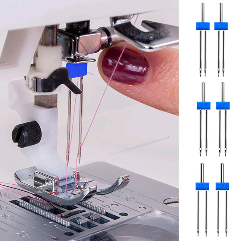 3PCS Sewing Machine Needles Do - огляд і ціна Twin Needle Stretch