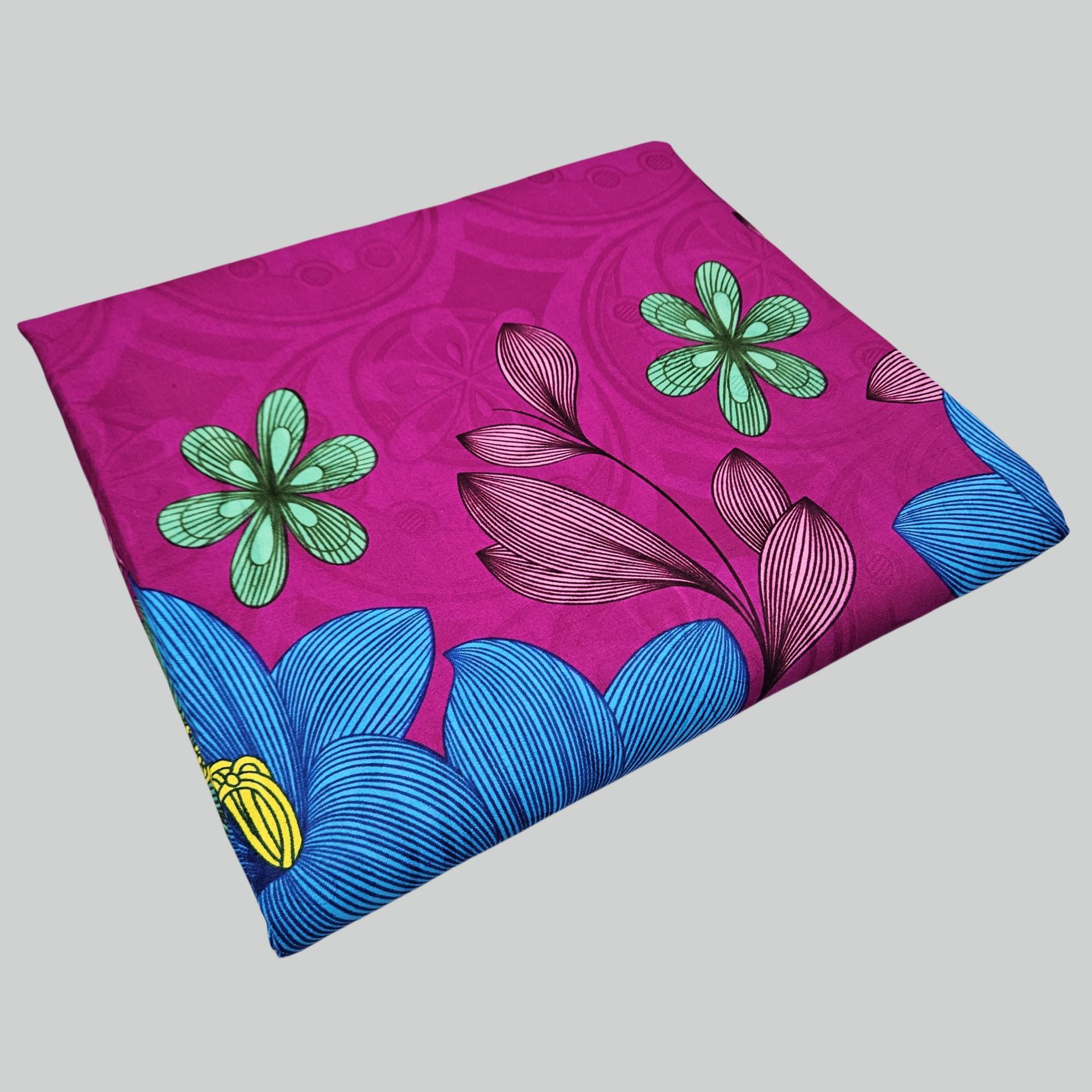 Floral Printed on Purple Blue  - огляд і ціна Sewing Jackets