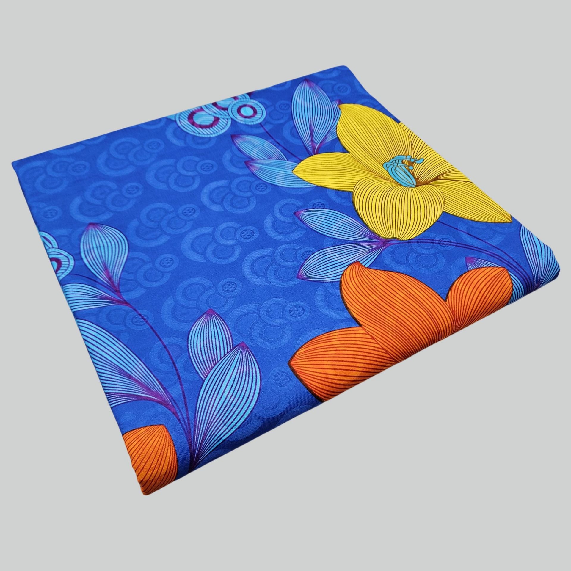Floral Printed on Purple Blue  - огляд і ціна Sewing Jackets