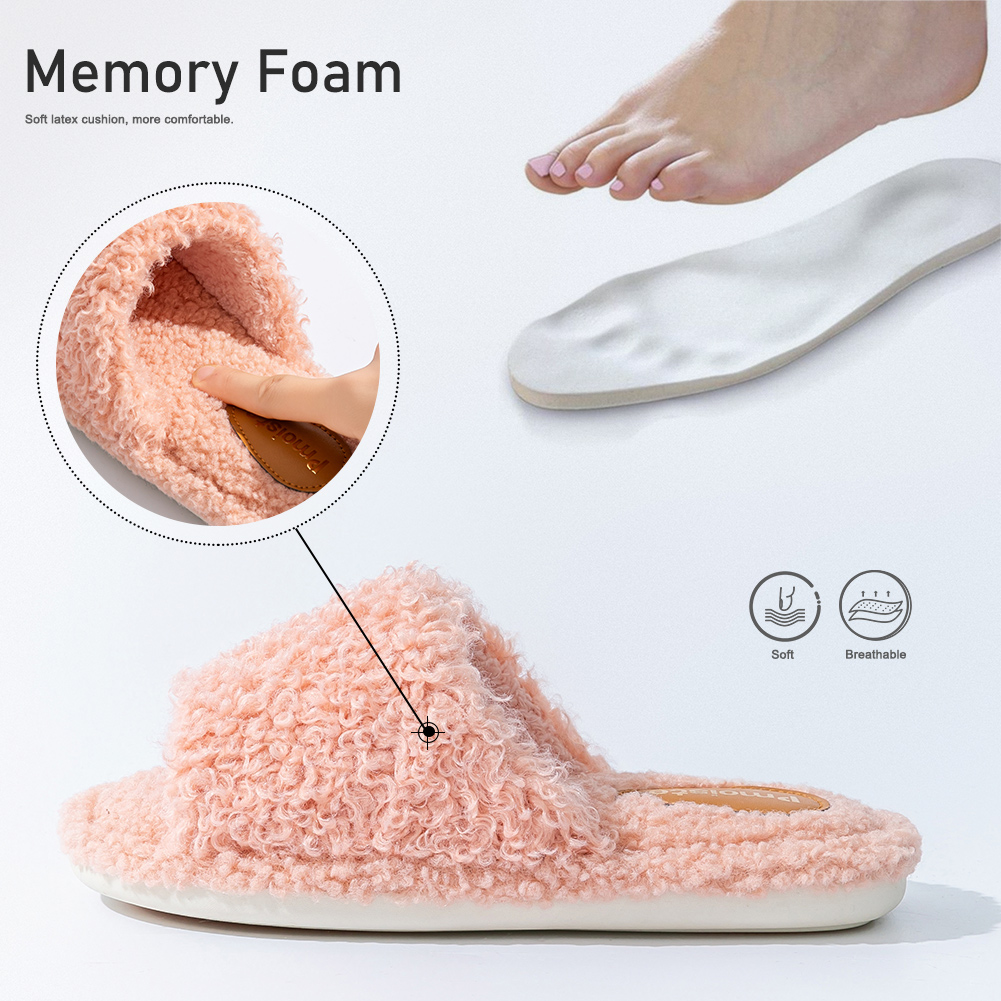 Pmoiste Fuzzy House Slippers W - огляд і ціна Sewing House
