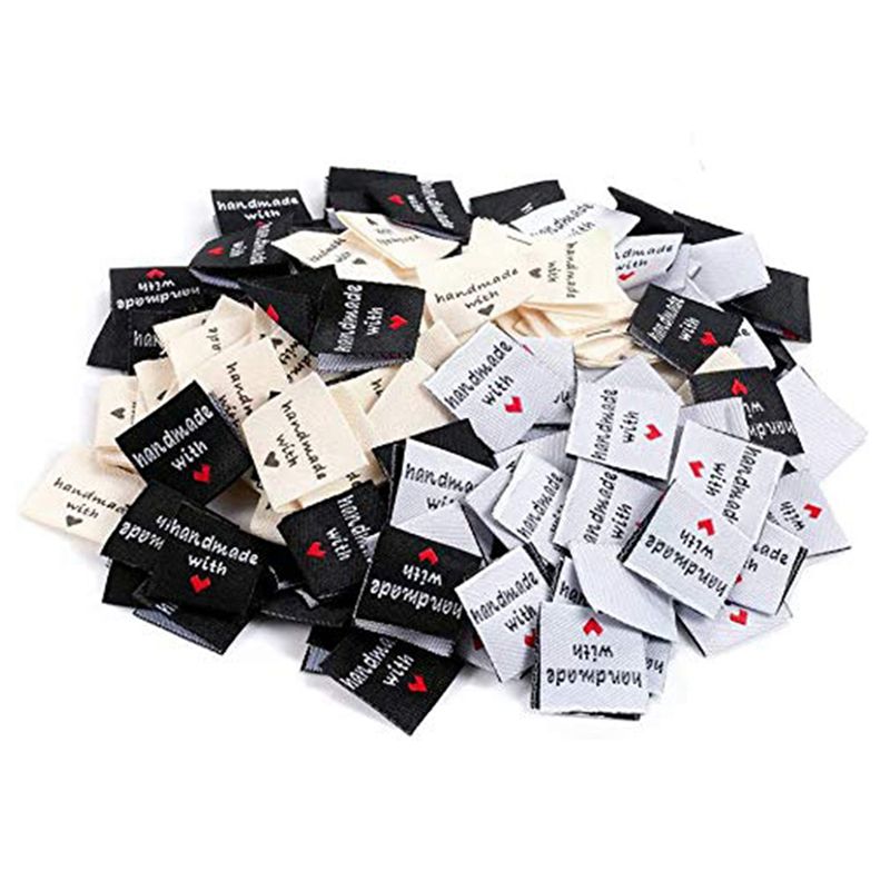 A02M-300 Pcs Handmade Sew-On W - огляд і ціна Sewing Labels