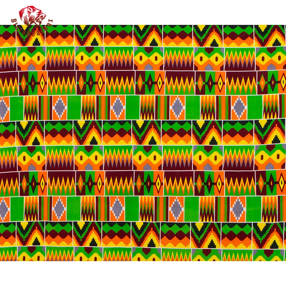 African Cotton Fabric Light Co - огляд і ціна Sewing Batik Fabric