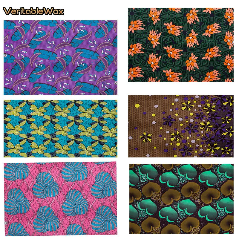 Africa Nigerian prints batik f - огляд і ціна Sewing Batik Fabric