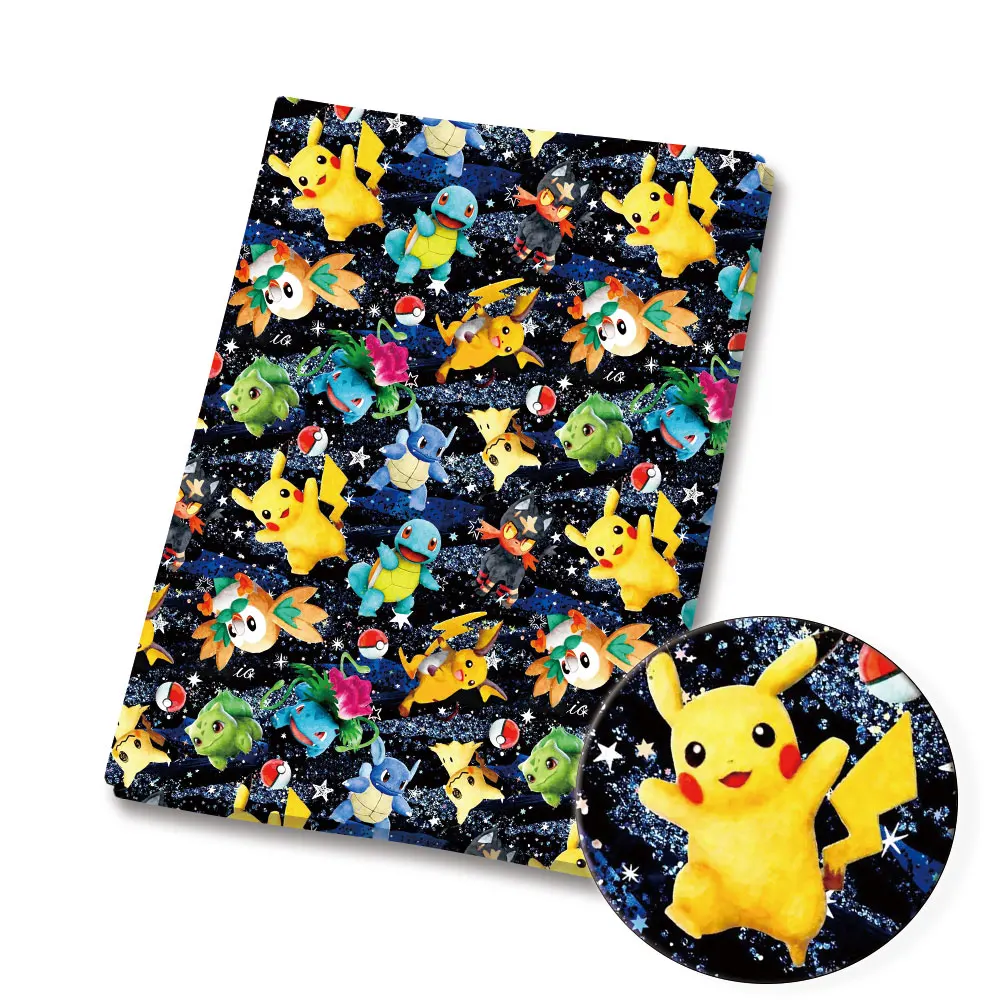 Pokemon Cartoon Fabric140*50cm - огляд і ціна Sewing Production