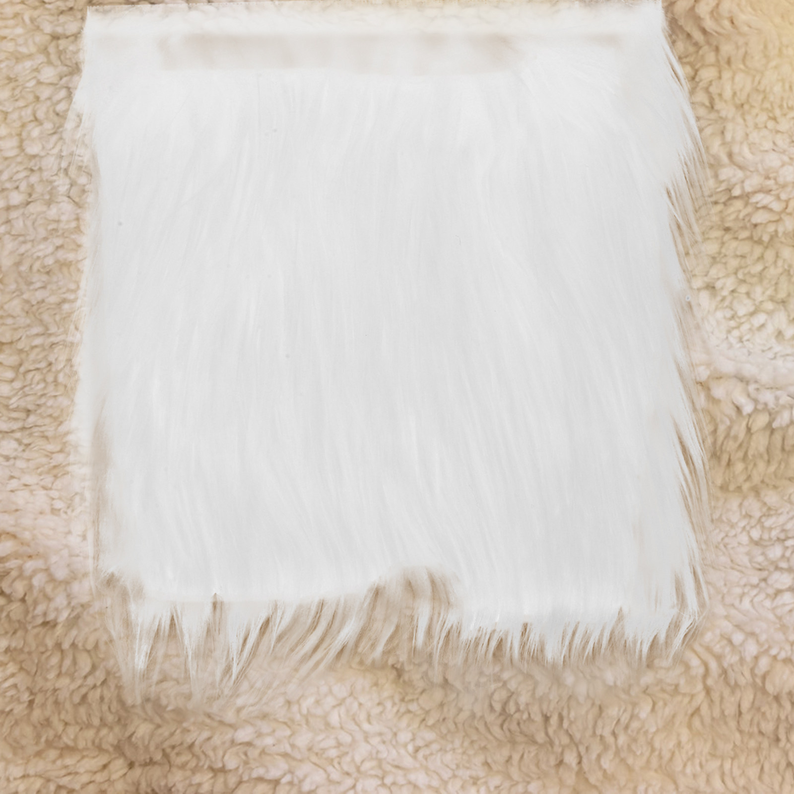 2Pcs Square Long Hair Faux Fab - огляд і ціна Sewing And Textile
