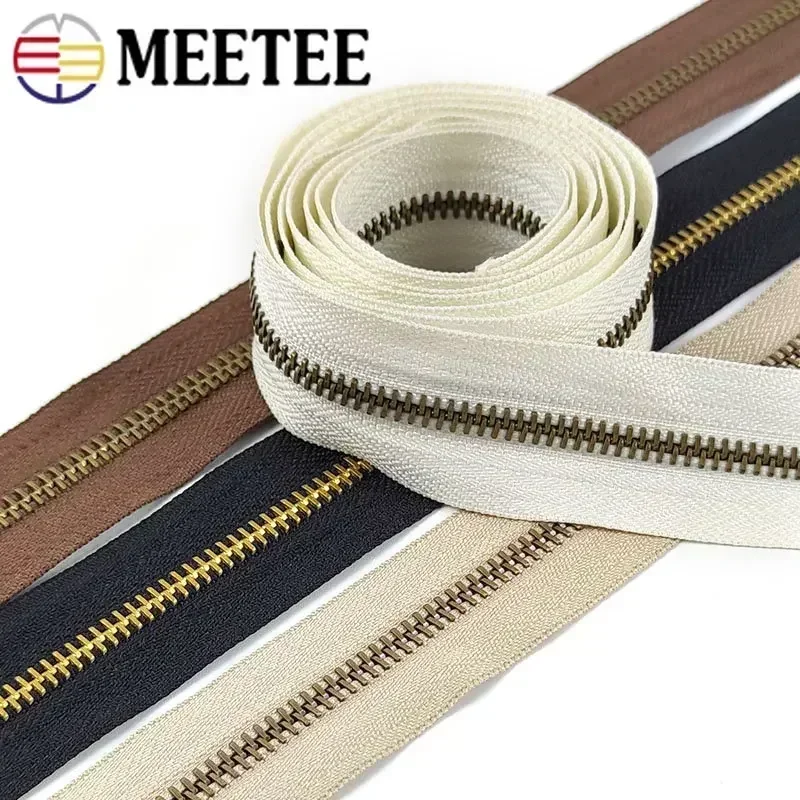 Meetee 2/4Y 3# 5# Metal Zipper - огляд і ціна Textile And Sewing Supply