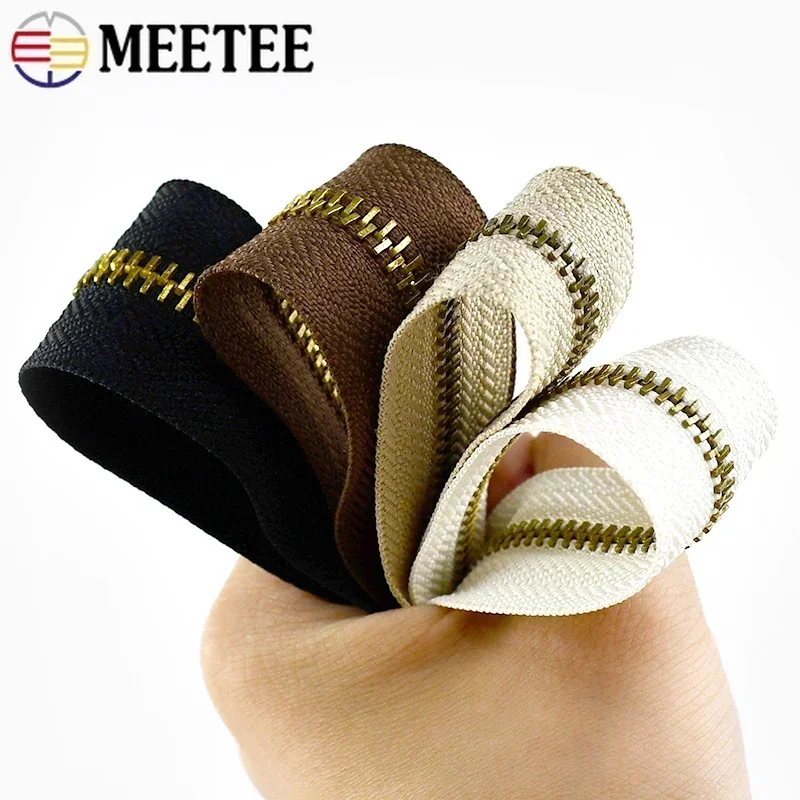 Meetee 2/4Y 3# 5# Metal Zipper - огляд і ціна Textile And Sewing Supply