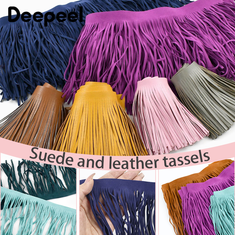 1M 10-30cm Leather Suede Tasse - огляд і ціна Textile And Sewing Supply