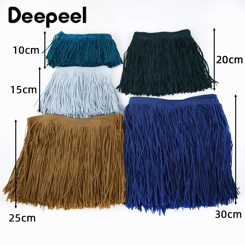 1M 10-30cm Leather Suede Tasse - огляд і ціна Textile And Sewing Supply