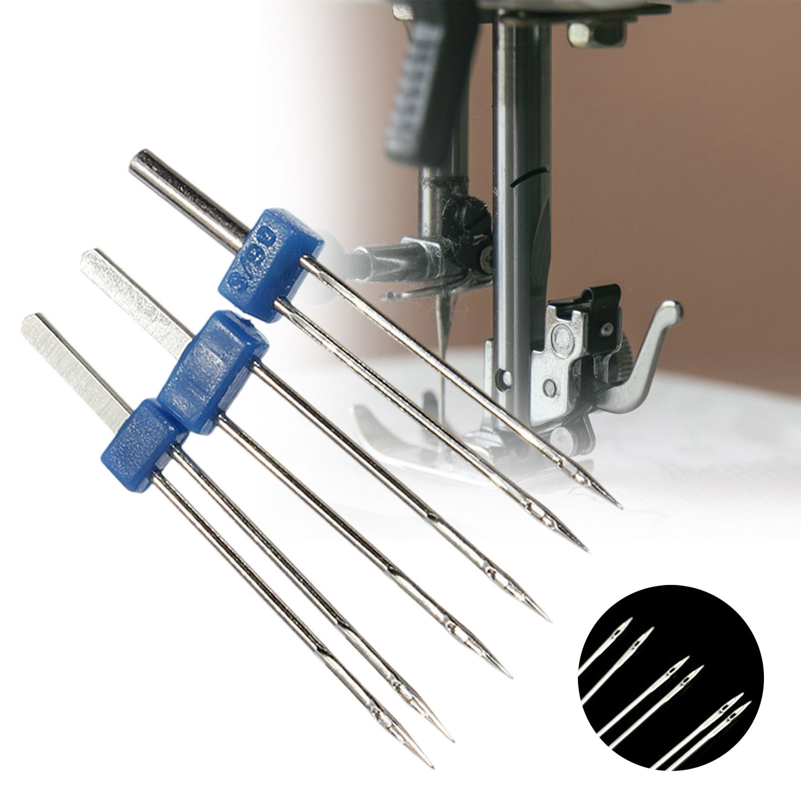 Twin Needles Set 3 Pcs Stainle - огляд і ціна Twin Needle Stretch
