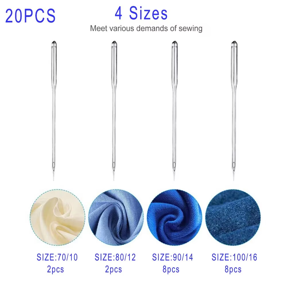 20pcs Sewing Machine Needles S - огляд і ціна Twin Needle Stretch
