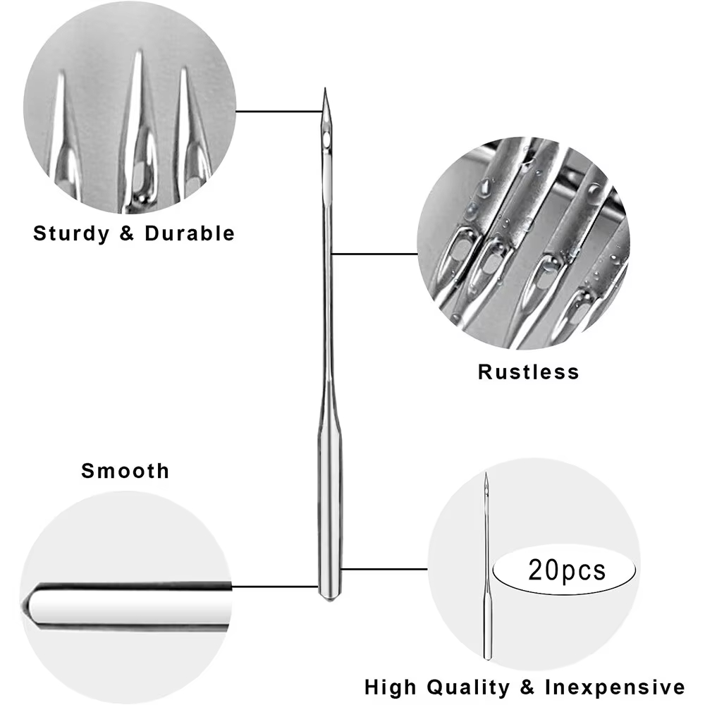 20pcs Sewing Machine Needles S - огляд і ціна Twin Needle Stretch