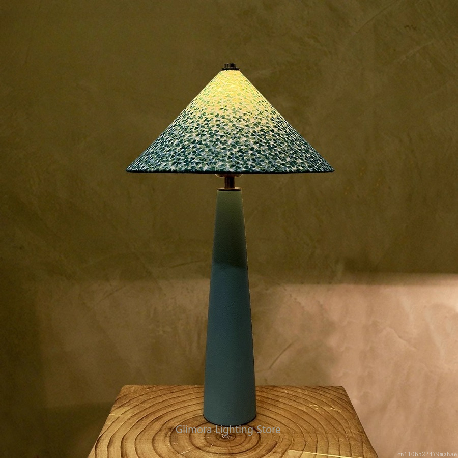 Teal Umbrella Shape Table Lamp - огляд і ціна Century Textile & Sewing Supply By Owner