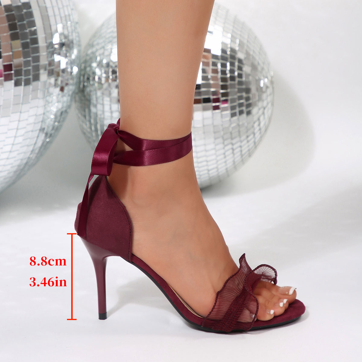 Lace Decorative Black High Hee - огляд і ціна Sewing Nylon