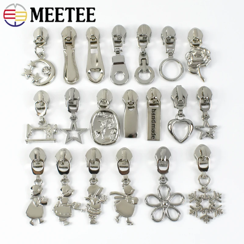 Metal Zipper Slider 5# 5-20Pcs - огляд і ціна Textile And Sewing Supply