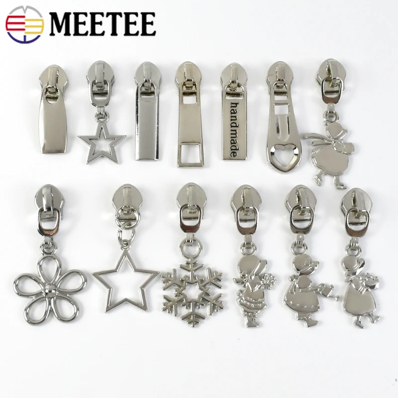 Metal Zipper Slider 5# 5-20Pcs - огляд і ціна Textile And Sewing Supply