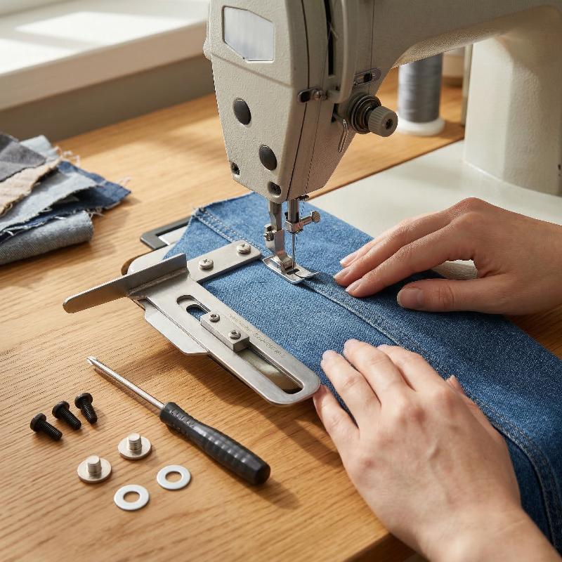 Three Needle Five Thread Zigza - огляд і ціна Sewing And Textile